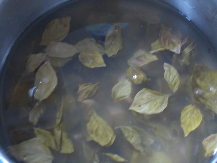 Клубника и лимонное сорбе с базиликом