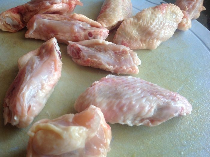 Острые куриные крылышки в глазури