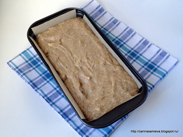 Бананово-медовый кекс (Banana Honey Loaf) 