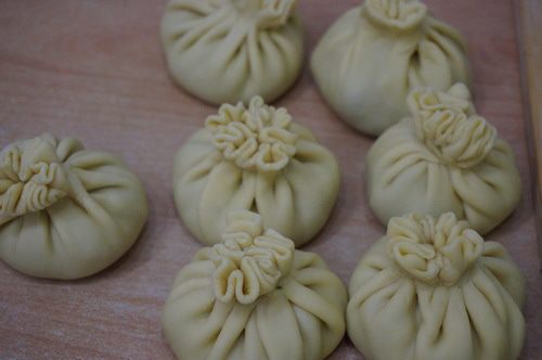 Хинкали с бараньим фаршем