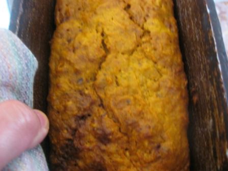 Пряный морковный кекс