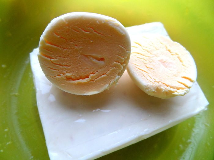 Рыбные &amp;quot;ножки&amp;quot; под юбочкой из перцев