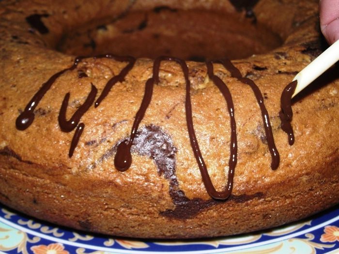 Мраморный кекс 