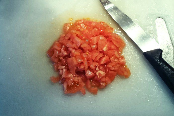 Кабачок с фасолью и томатами (постное блюдо)