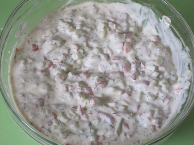 Венок с овощами