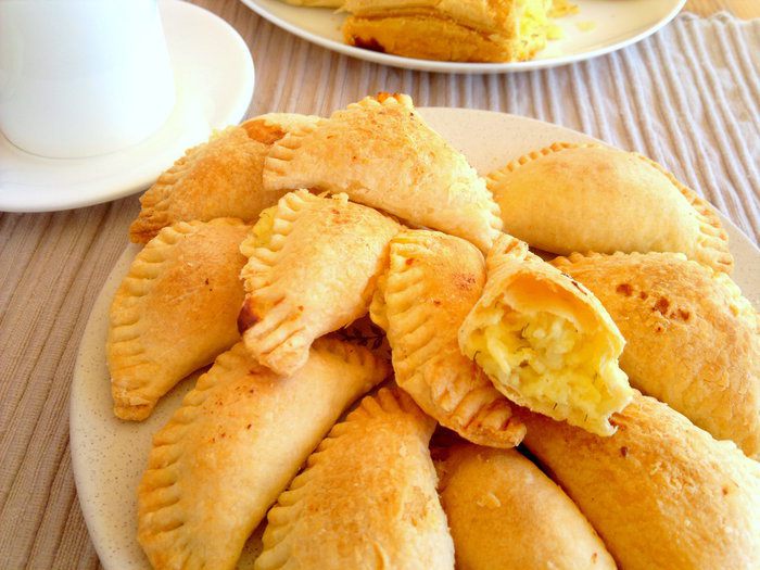 Сырные пирожочки (τυροπιτάκια)