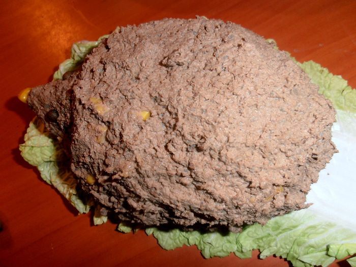 &amp;quot;ежики на поляне&amp;quot; (паштет из печени)