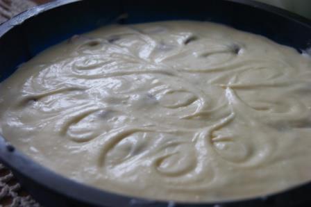 Сметанный пирог с клубникой