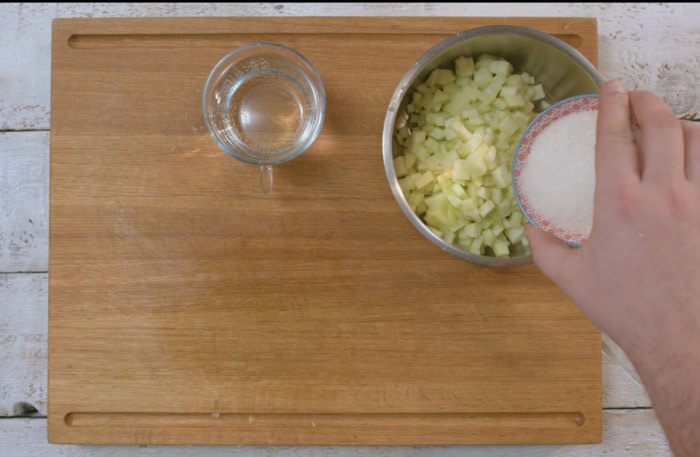 Блинчики с яблоками