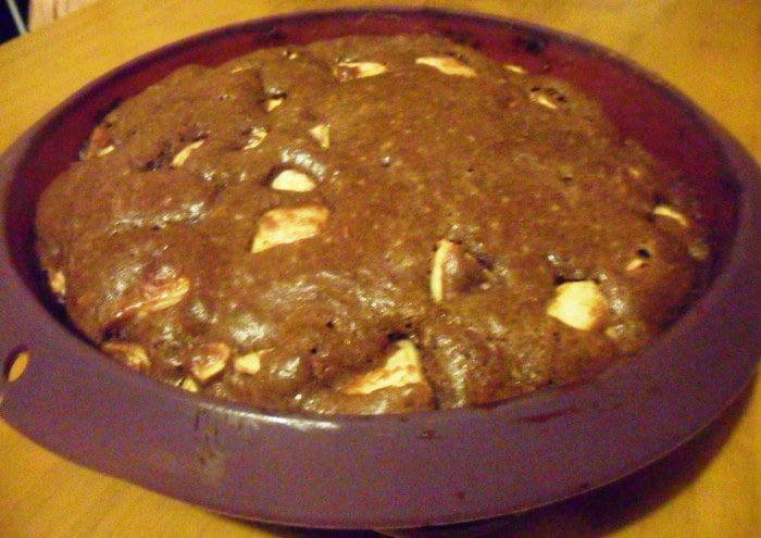 Шоколадный пирог с яблоками &amp;quot;Баба Яга&amp;quot;