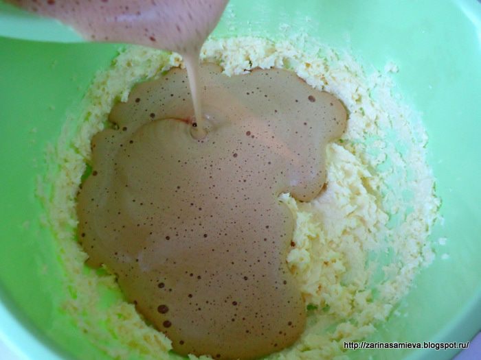 Кекс кофейно-ореховый