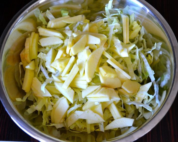 Французский сельский салат