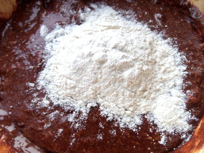 Брауни с грецкими орехами