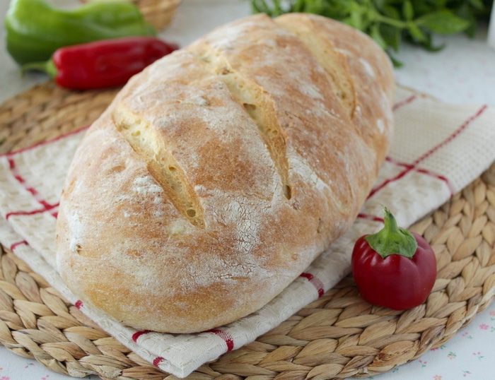   Картофельный хлеб с тыквенными семечками