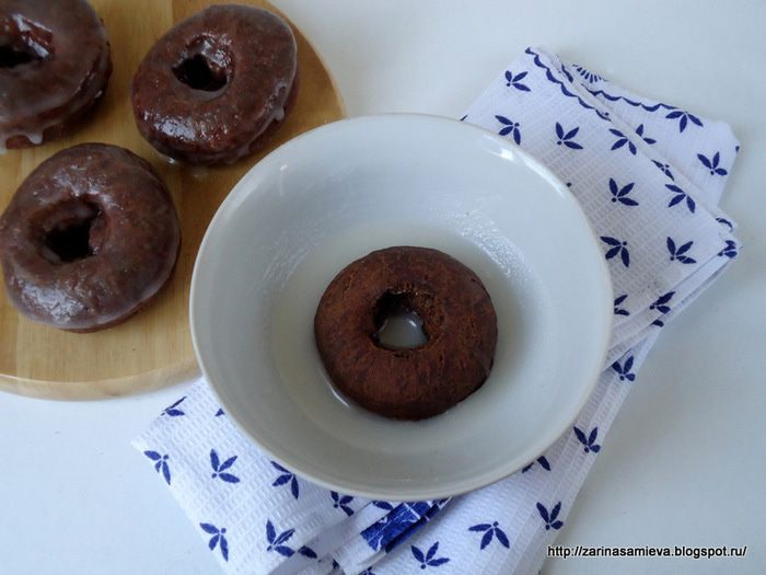 Шоколадные пончики