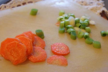 Осенний пирог с лисичками на картофельном тесте