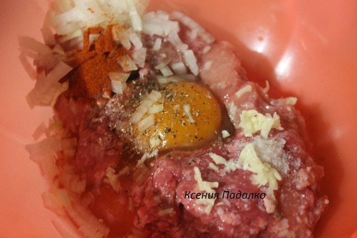 Мясные кексы с начинкой