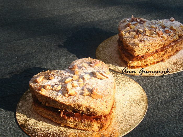 Пирожное &amp;quot;Сердечное&amp;quot; с шоколадным муссом