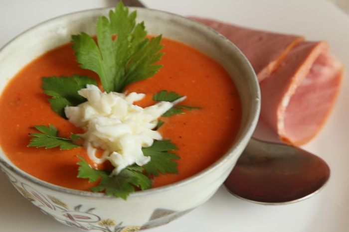 Крем-суп из томатов