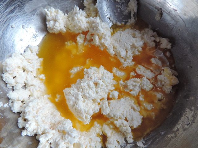 Творожный пирог с брокколи и сырной начинкой