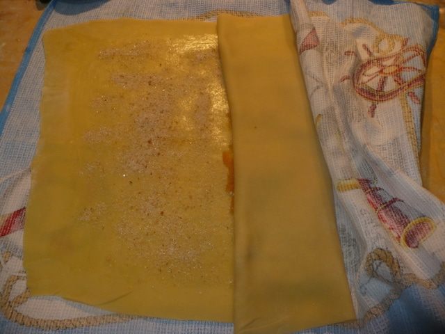 Штрудель с тыквой