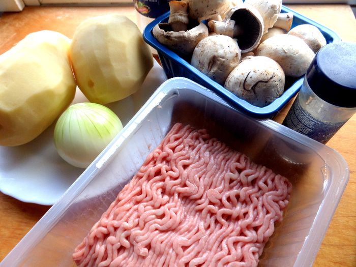 Драники с мясной начинкой