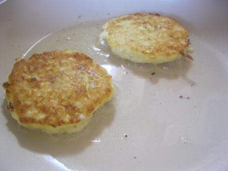 Оладьи из цукини на кефире