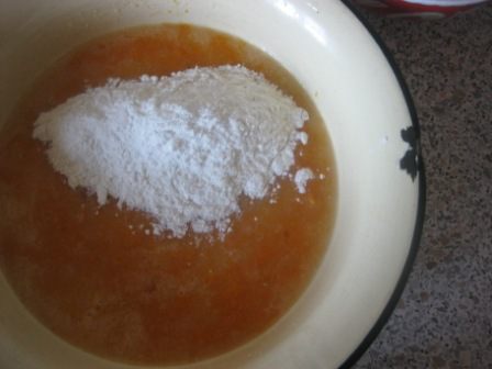 Кекс с тыквой и шоколадом