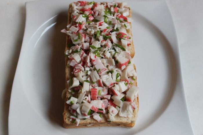 Бутербродный торт