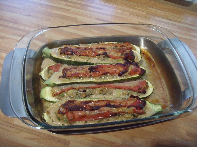Фаршированный цукини