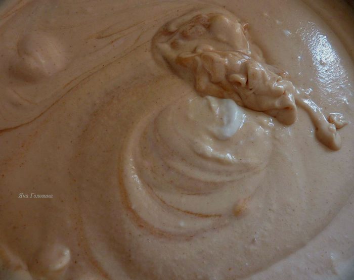 Семифредо шоколадно-арахисовое