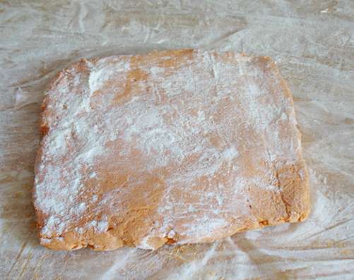 Томатное слоеное тесто