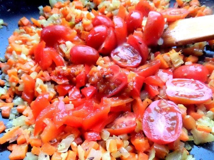 Вегетарианский чили Chili Con Carnе (латышская версия)