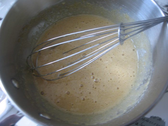 Творожные кексы с заварным ванильным кремом