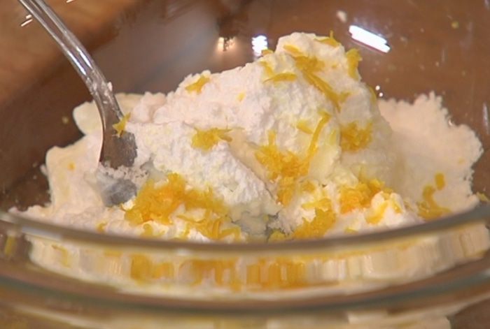 Мильфей с клубникой 