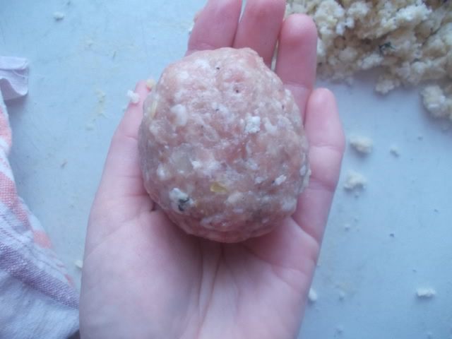 Мясные шары под хлебной крошкой
