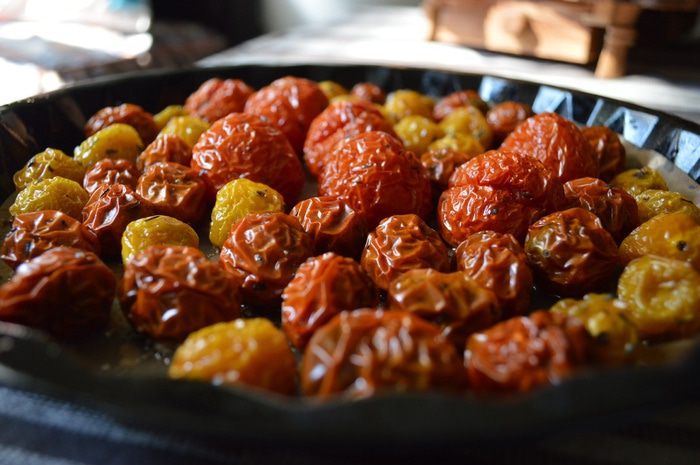 Ленивые вяленые томаты