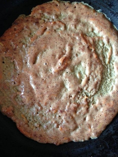 Печеночный торт с яблочным кремом