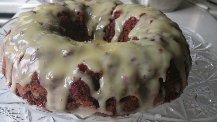 Миндально-шоколадный торт с вишней &amp;quot;С любовью&amp;quot;