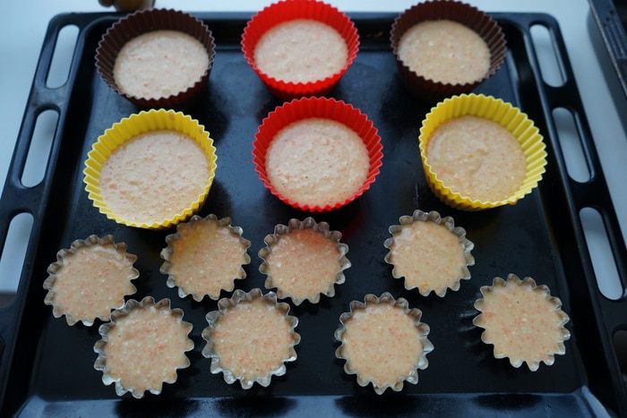 Морковно-апельсиновые кексы