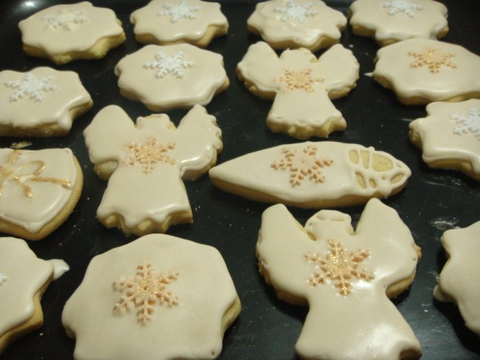Ванильное рождественское печенье