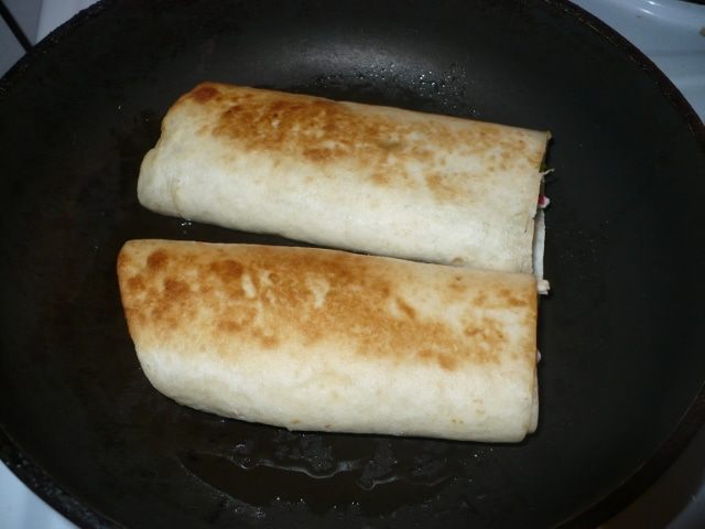 Лепешки с салатиком