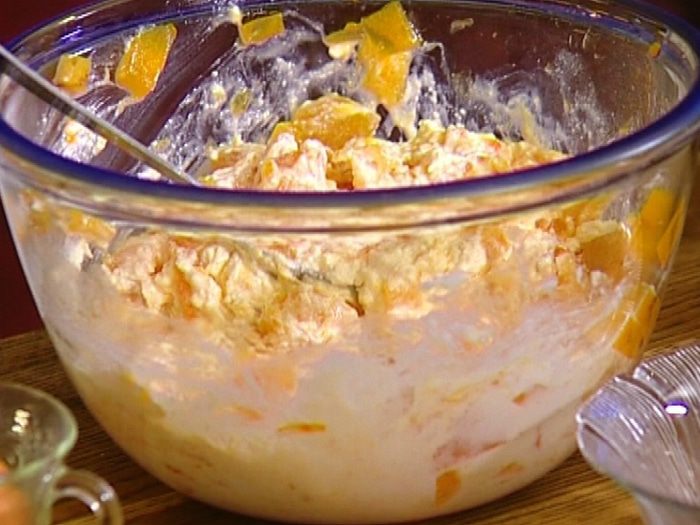 Творожные бомбочки с хурмой и кардамоном