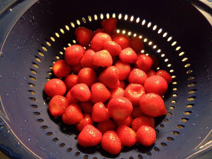 Клубнично-персиковый конфитюр