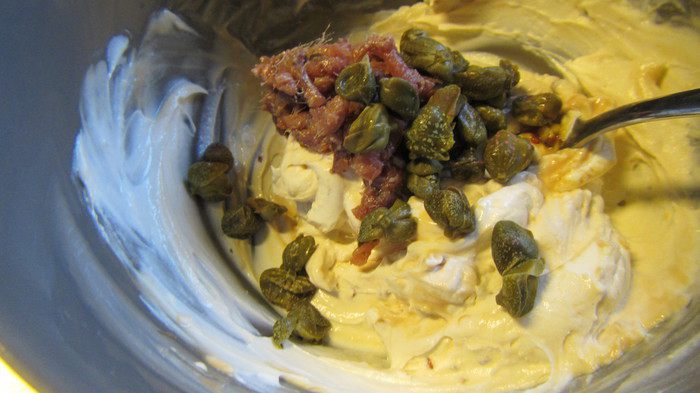 Сэндвич с тунцом