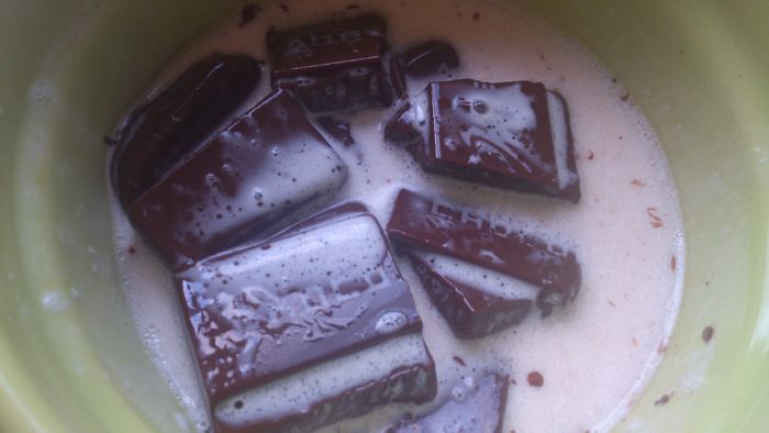 Шоколадно-гречневый торт