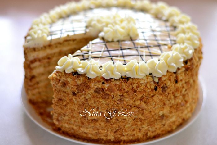 Арахисовый торт &amp;quot;Коровка&amp;quot;