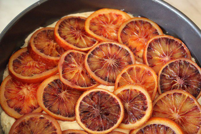 Пирог с апельсинами