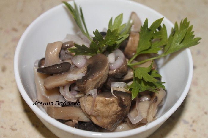 Соленые грибочки