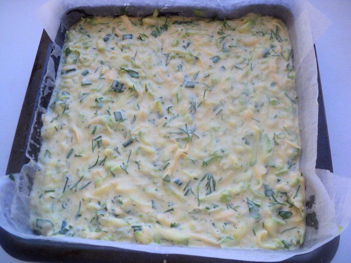 Кабачковая запеканка